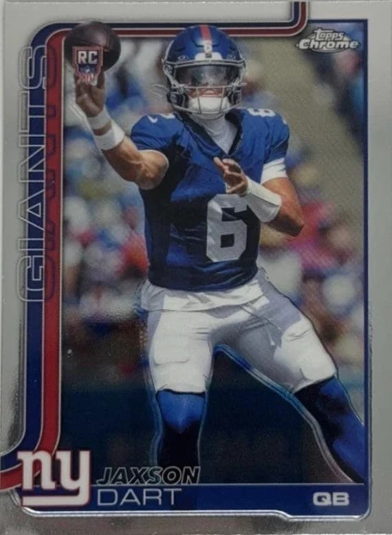 2025 Topps Chrome Jaxson Dart #306 card front