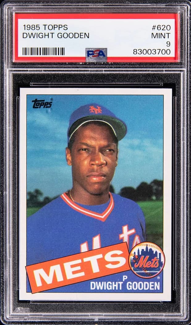 1985 Topps Dwight Gooden #620 card front