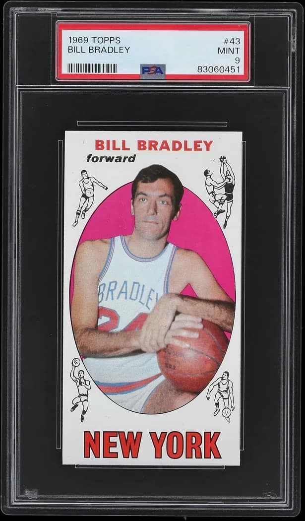 1969-70 Topps Bill Bradley #43 card front