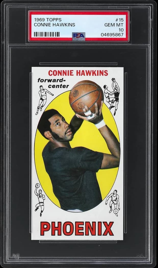 1969-70 Topps Connie Hawkins #15 card front