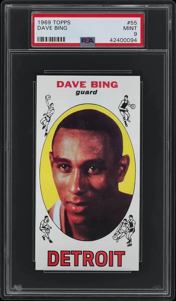 1969-70 Topps Dave Bing #55 card front