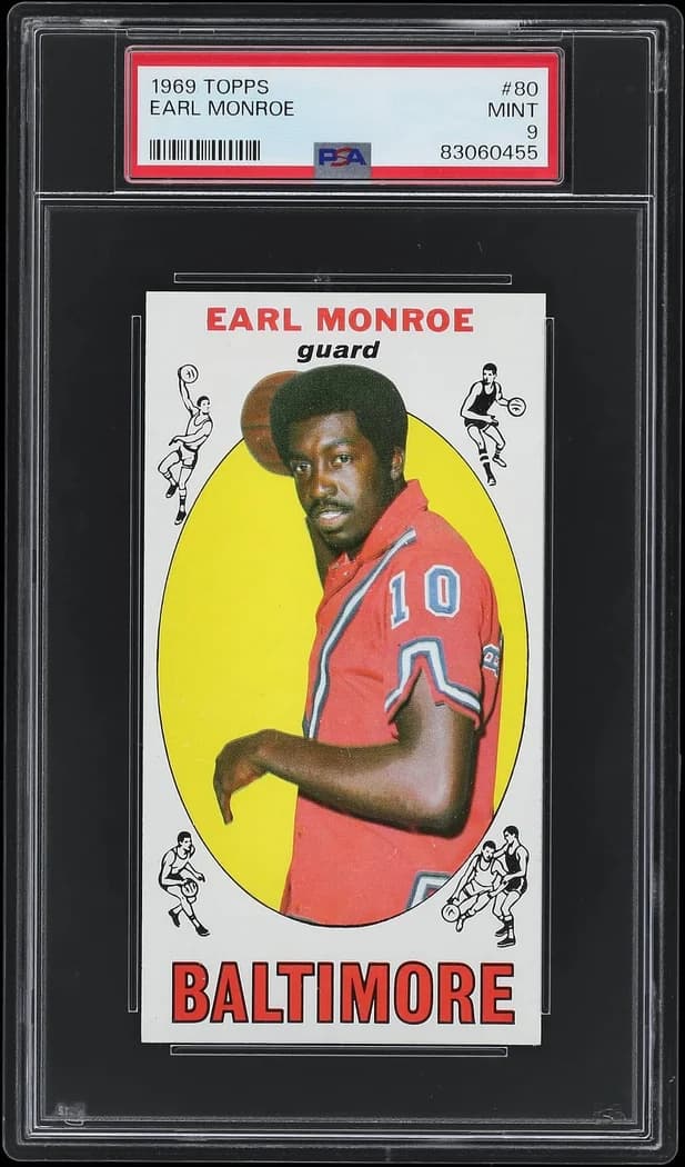 1969-70 Topps Earl Monroe #80 card front