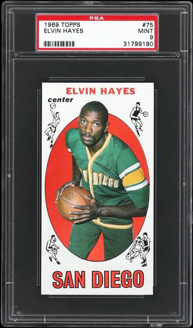 1969-70 Topps Elvin Hayes #75 card front