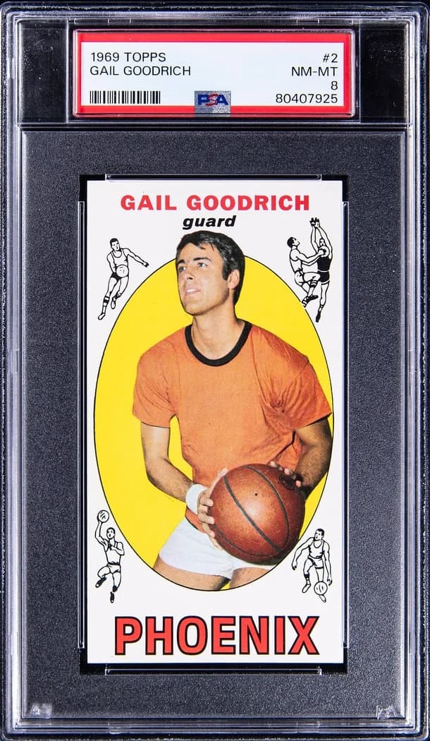 1969-70 Topps Gail Goodrich #2 card front