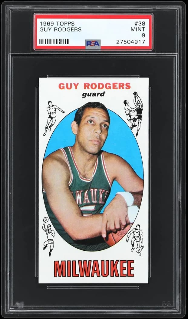 1969-70 Topps Guy Rodgers #38 card front