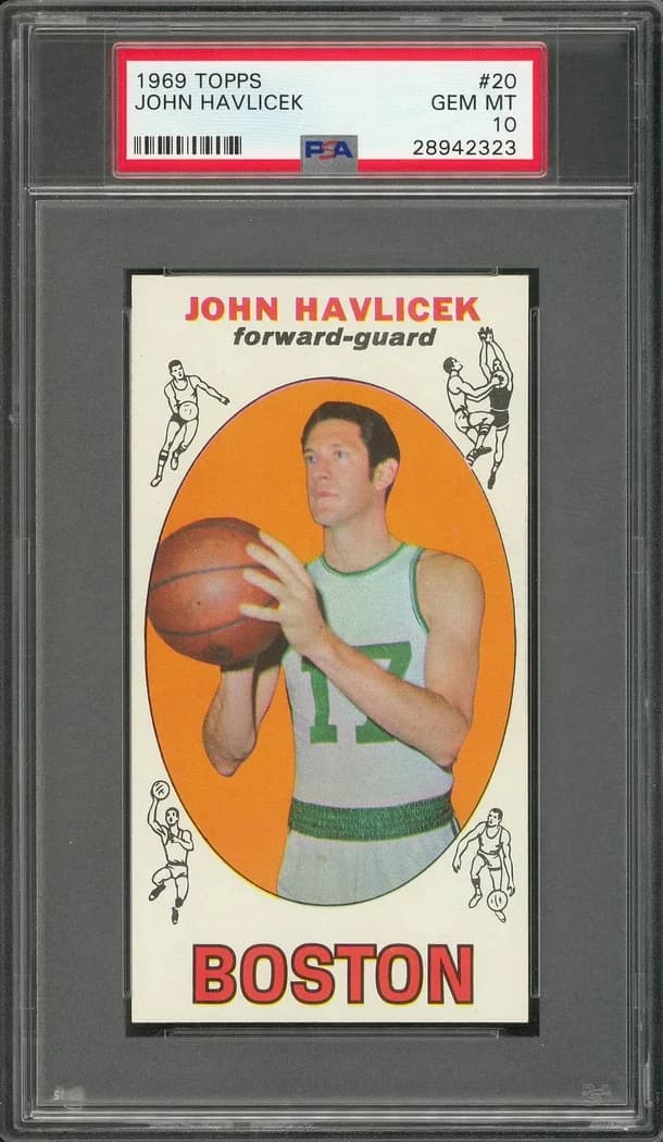 1969-70 Topps John Havlicek #20 card front