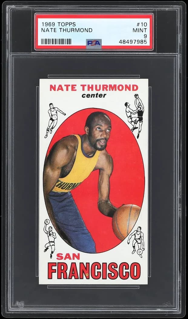 1969-70 Topps Nate Thurmond #10 card front