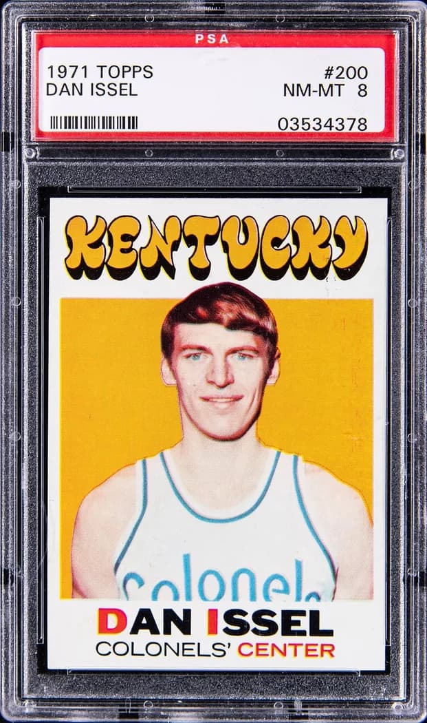 1971-72 Topps Dan Issel #200 card front
