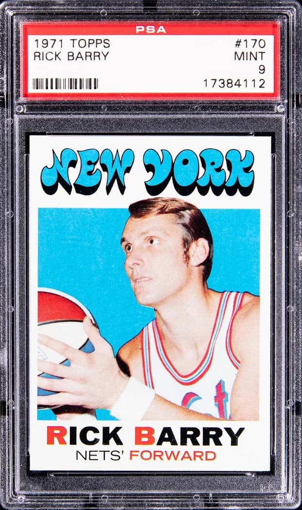 1971-72 Topps Rick Barry #170 card front