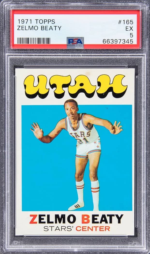 1971-72 Topps Zelmo Beaty #165 card front