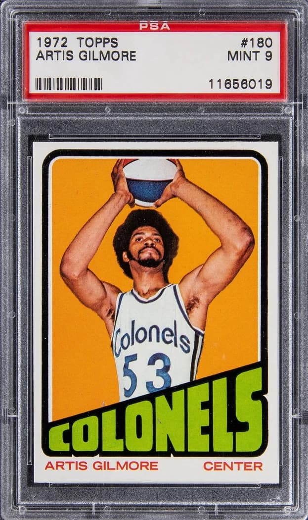 1972-73 Topps Artis Gilmore #180 card front
