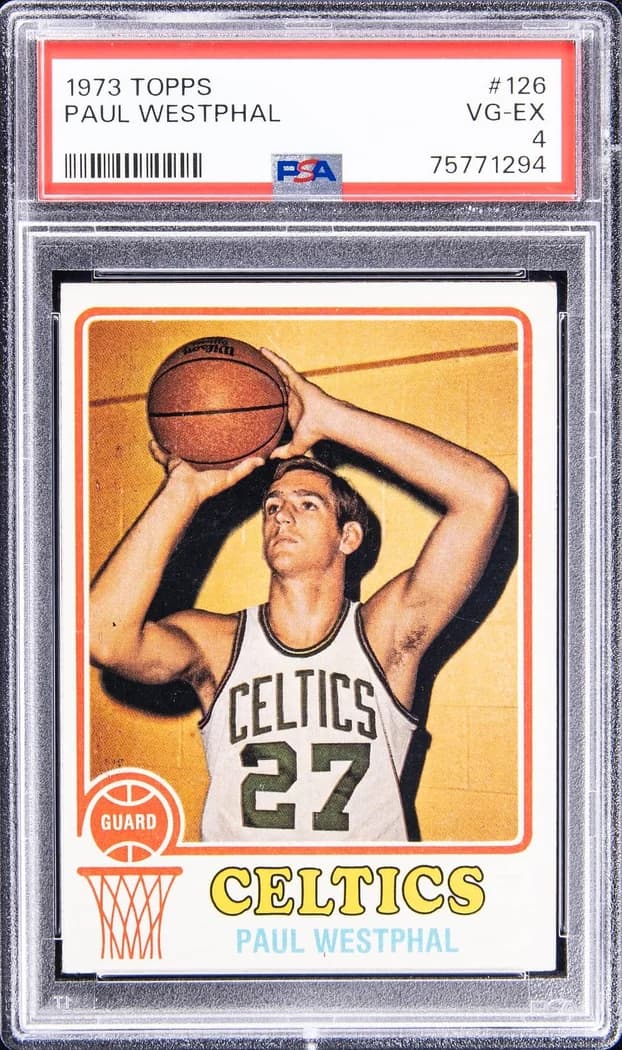 1973-74 Topps Paul Westphal #126 card front