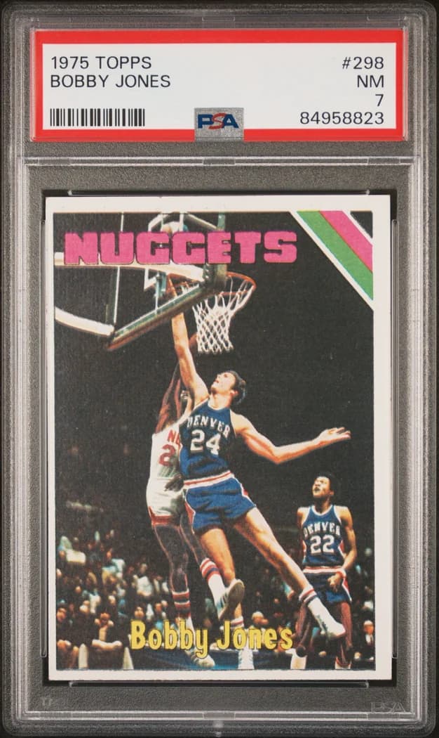 1975-76 Topps Bobby Jones #298 card front