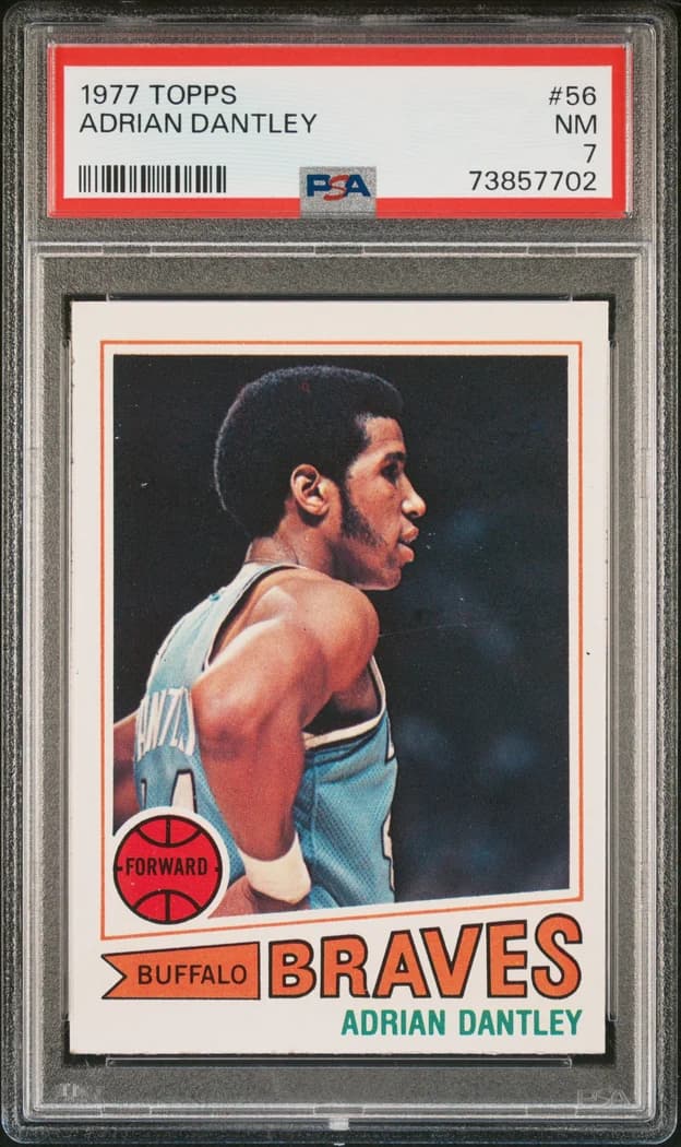 1977-78 Topps Adrian Dantley #56 card front