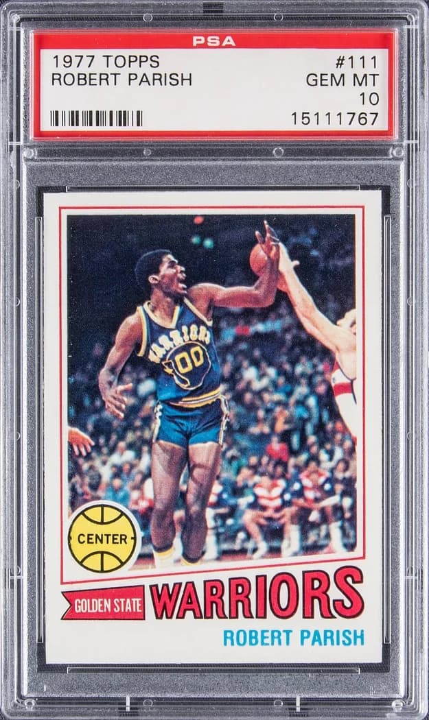 1977-78 Topps Robert Parish #111 card front