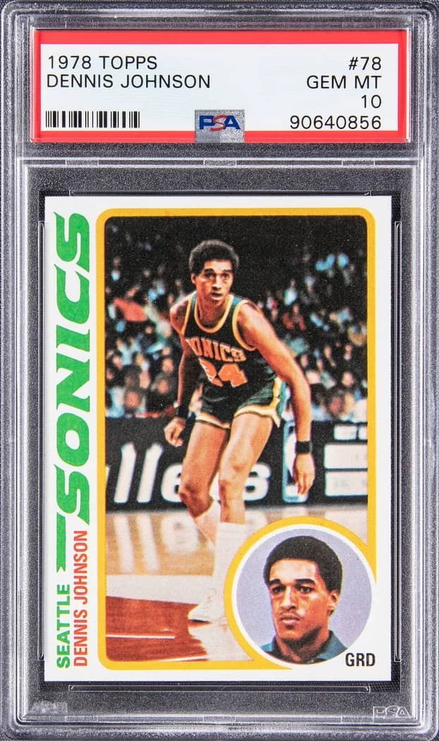 1978-79 Topps Dennis Johnson #78 card front