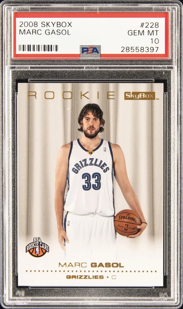 2008-09 SkyBox Marc Gasol #228 card front