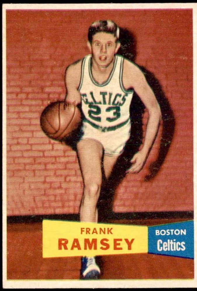 1957-58 Topps Frank Ramsey #15 card front