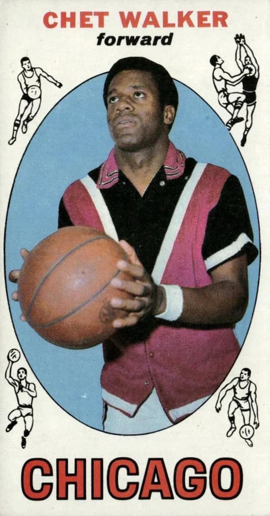 1969-70 Topps Chet Walker #91 card front
