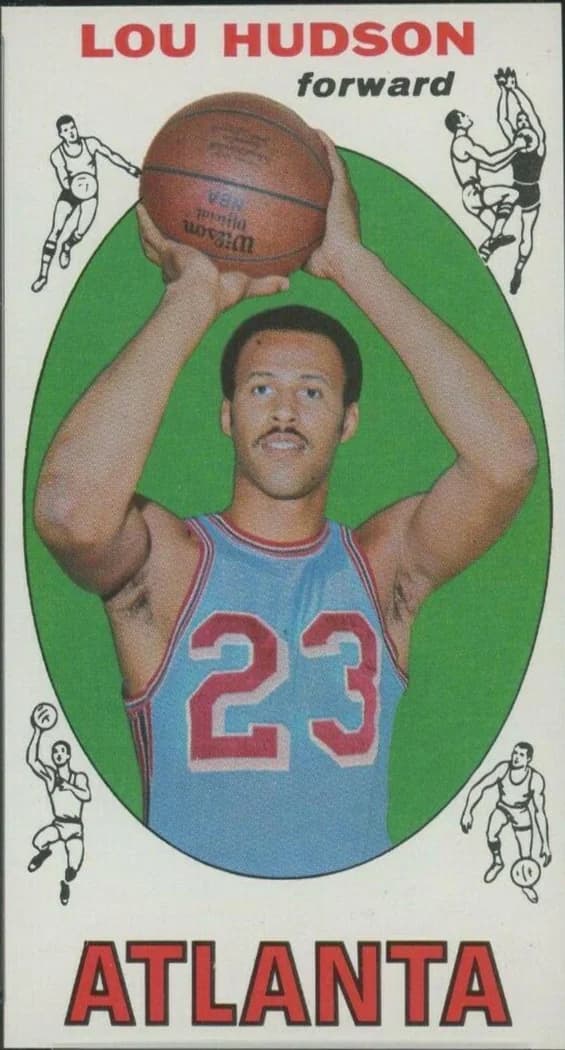 1969-70 Topps Lou Hudson #65 card front