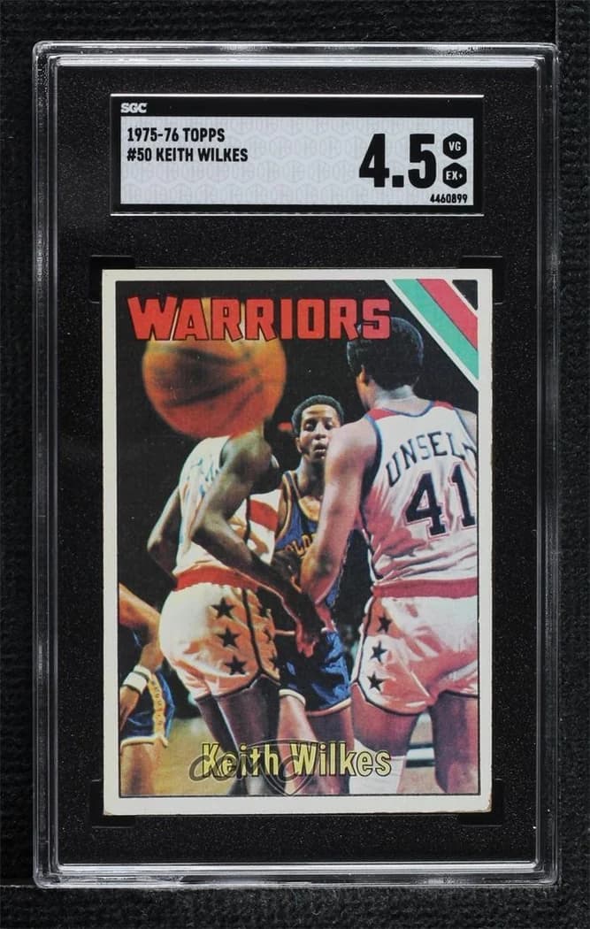 1975-76 Topps Keith Wilkes #50 card front