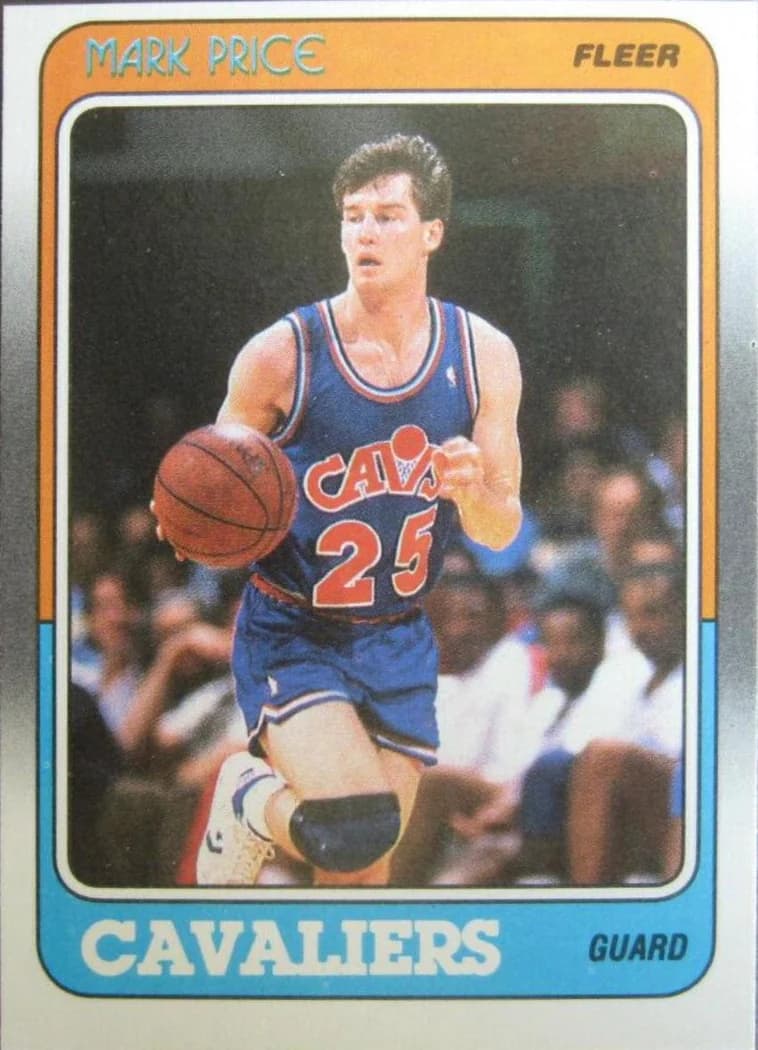 1988-89 Fleer Mark Price #25 card front