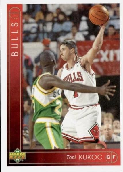1993-94 Upper Deck Toni Kukoc #299 card front