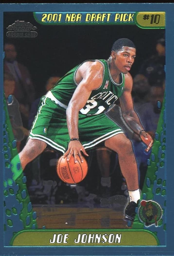 2001-02 Topps Chrome Joe Johnson #138 card front