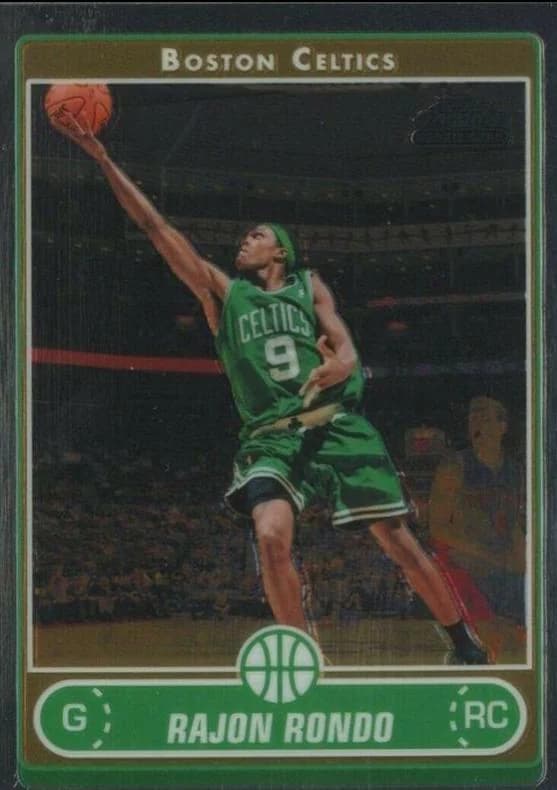 2006-07 Topps Chrome Rajon Rondo #201 card front