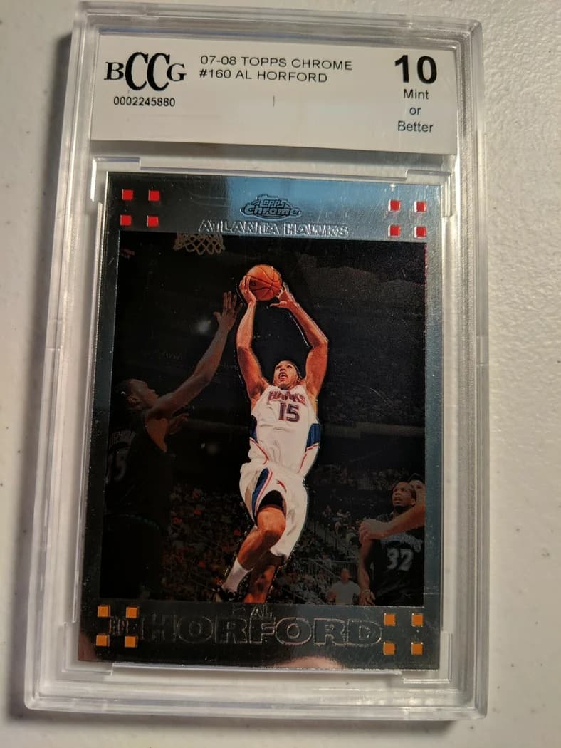 2007-08 Topps Chrome Al Horford #160 card front