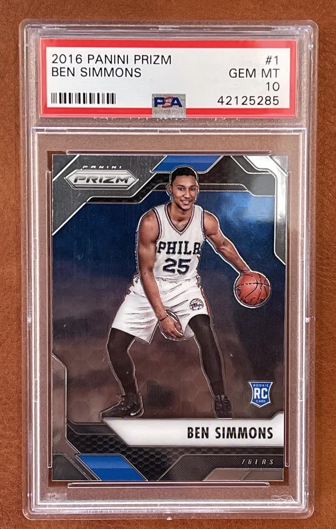 2016-17 Panini Prizm Ben Simmons #1 card front