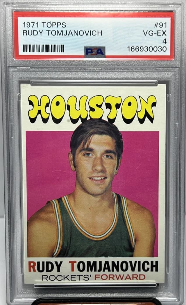 1971-72 Topps Rudy Tomjanovich #91 card front