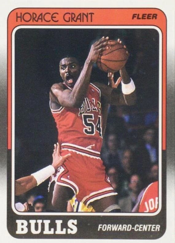 1988-89 Fleer Horace Grant #16 card front