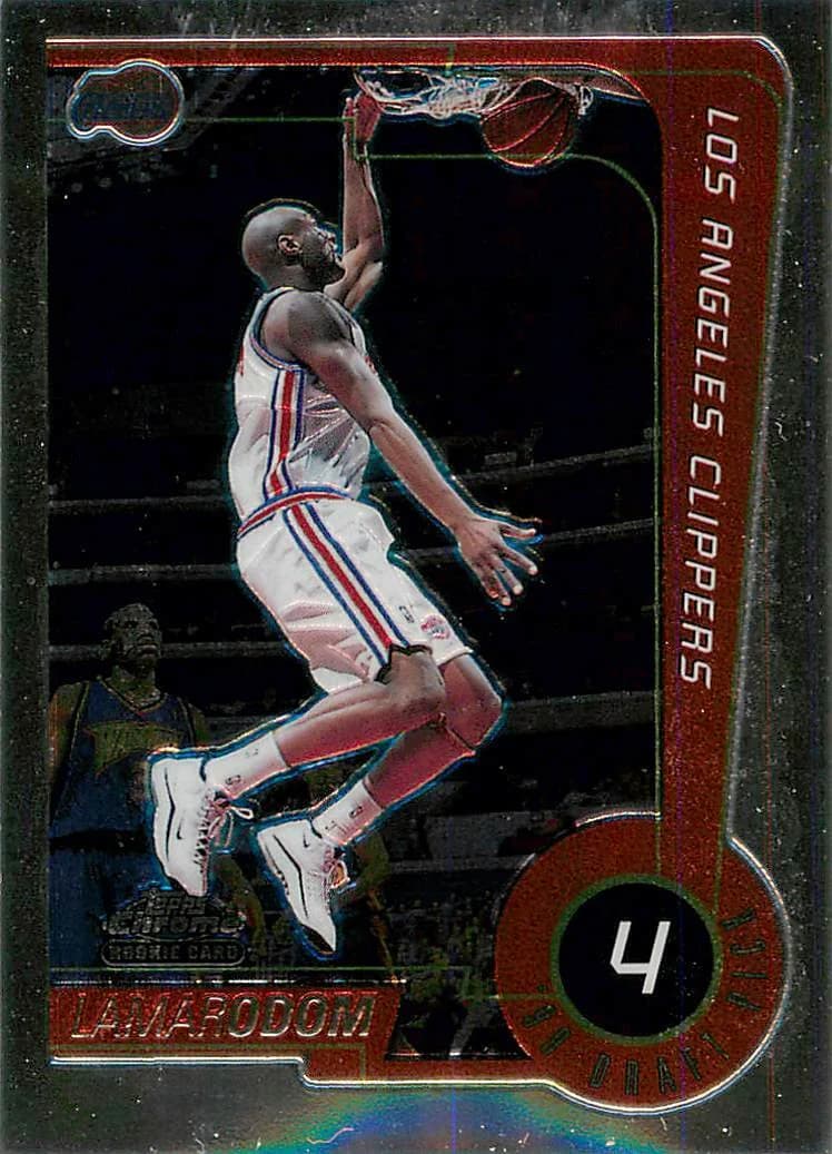 1999-00 Topps Chrome Lamar Odom #231 card front