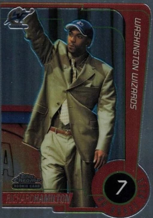 1999-00 Topps Chrome Richard Hamilton #114 card front