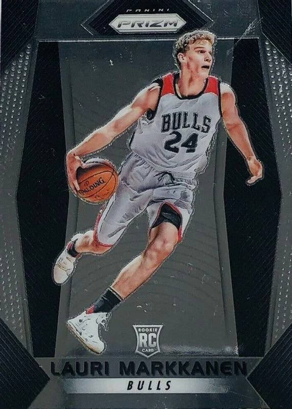 2017-18 Panini Prizm Lauri Markkanen #247 card front