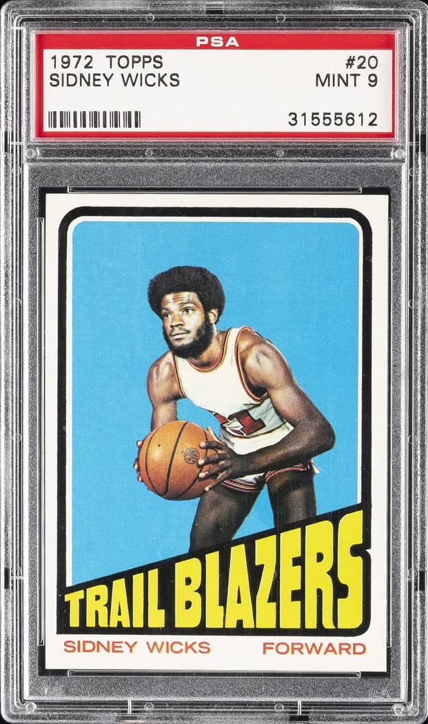1972-73 Topps Sidney Wicks #20 card front