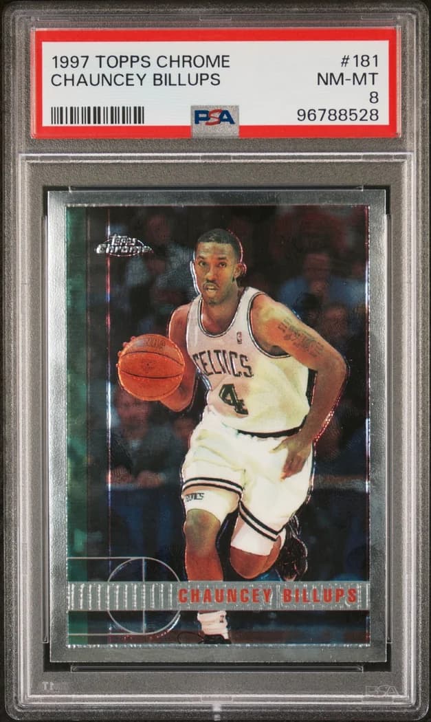 1997-98 Topps Chrome Chauncey Billups #181 card front
