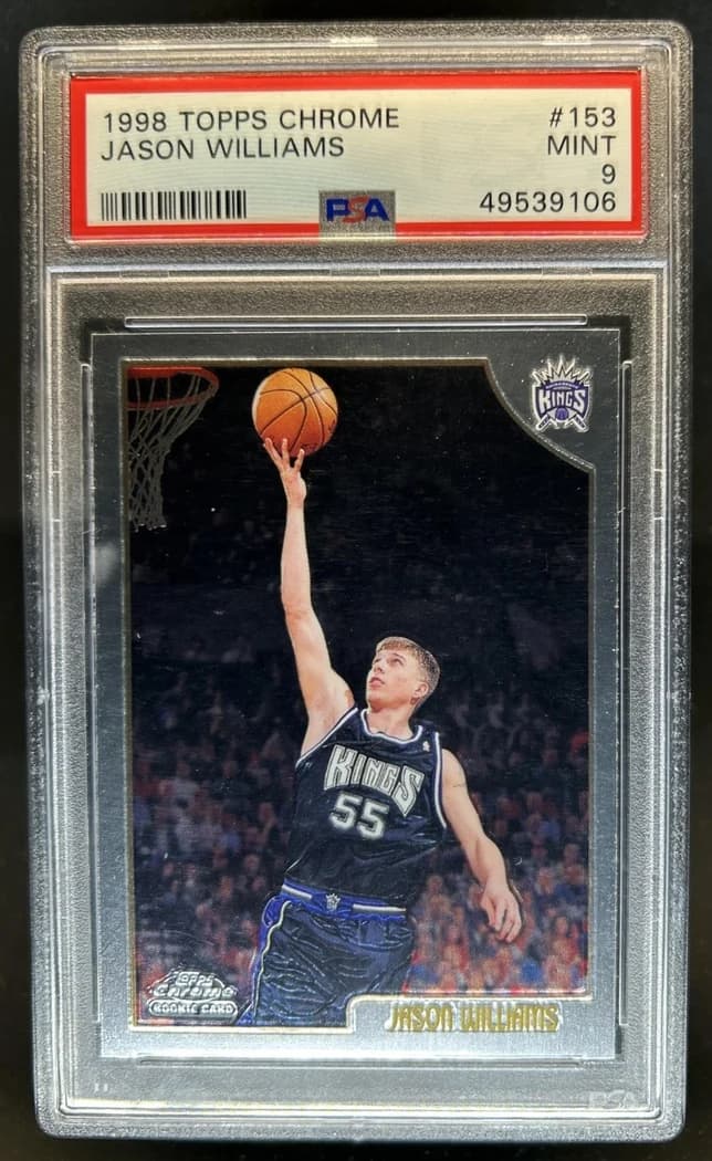 1998-99 Topps Chrome Jason Williams #153 card front
