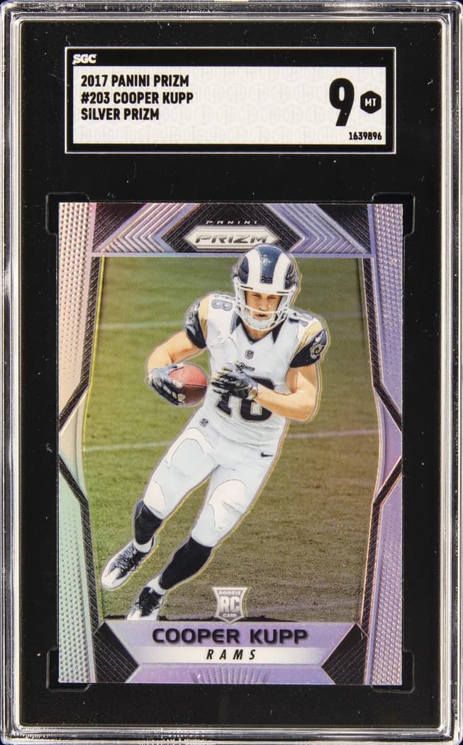 2017 Panini Prizm Silver #203 Cooper Kupp card front