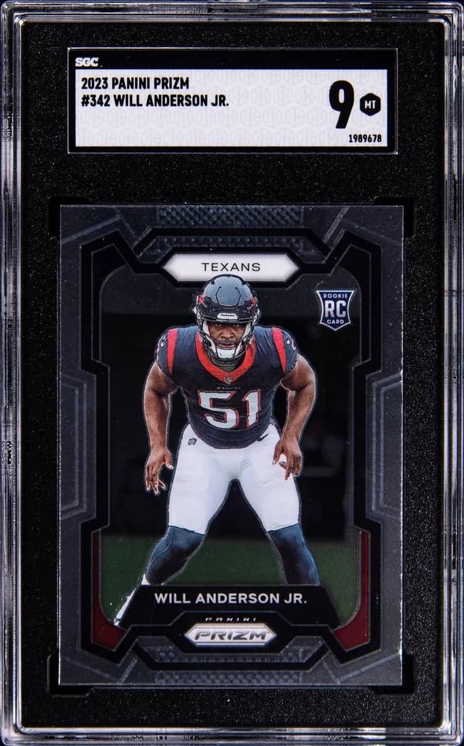 2023 Panini Prizm Will Anderson Jr. #342 card front