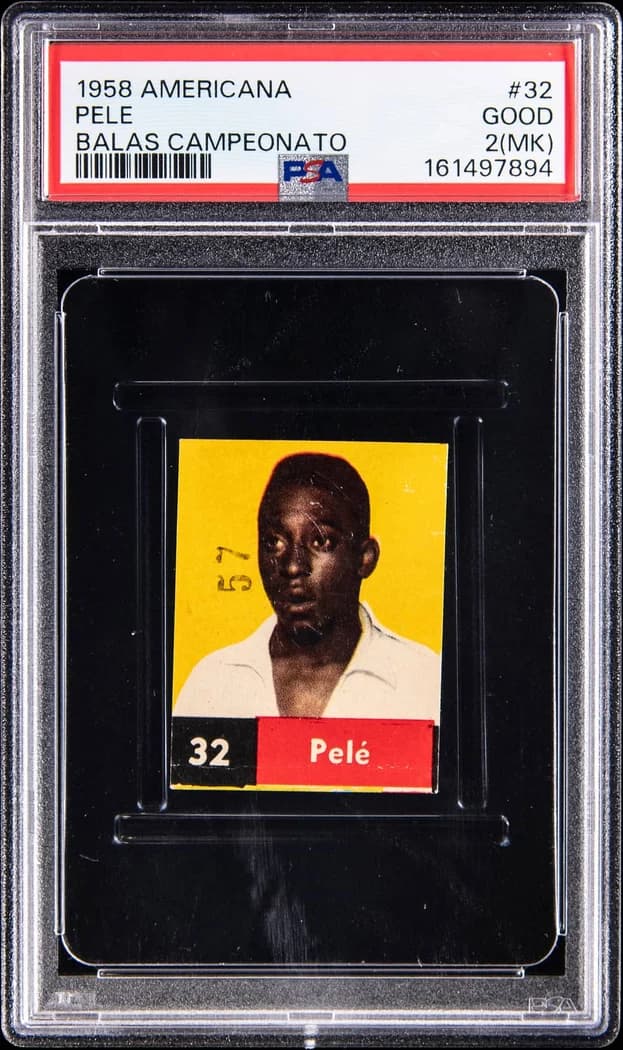1958 Americana Balas Campeonato #32 Pelé card front