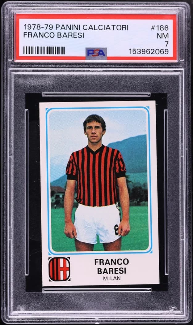 1978-79 Panini Calciatori sticker #186 Franco Baresi sticker front