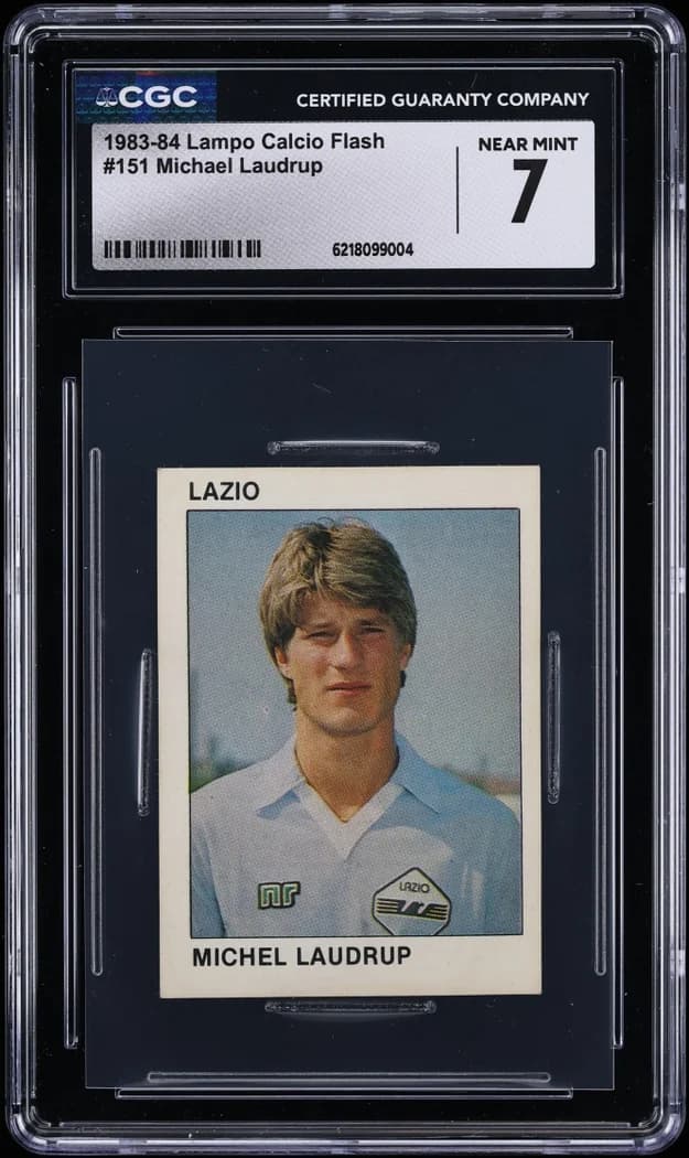 1983 Lampo Calcio Flash '84 #151 Michael Laudrup card front