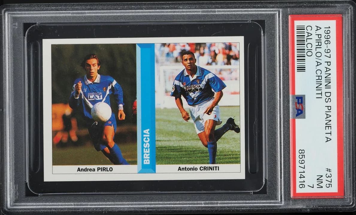 1996 Panini DS Pianeta Calcio #375 Andrea Pirlo card front