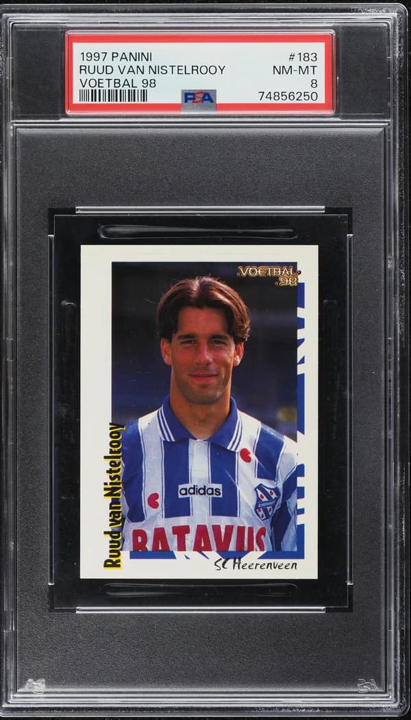 1997 Voetbal sticker #183 Ruud van Nistelrooy sticker front