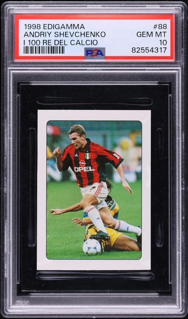1998 Edigamma I 100 Re Del Calcio #88 Andriy Shevchenko card front
