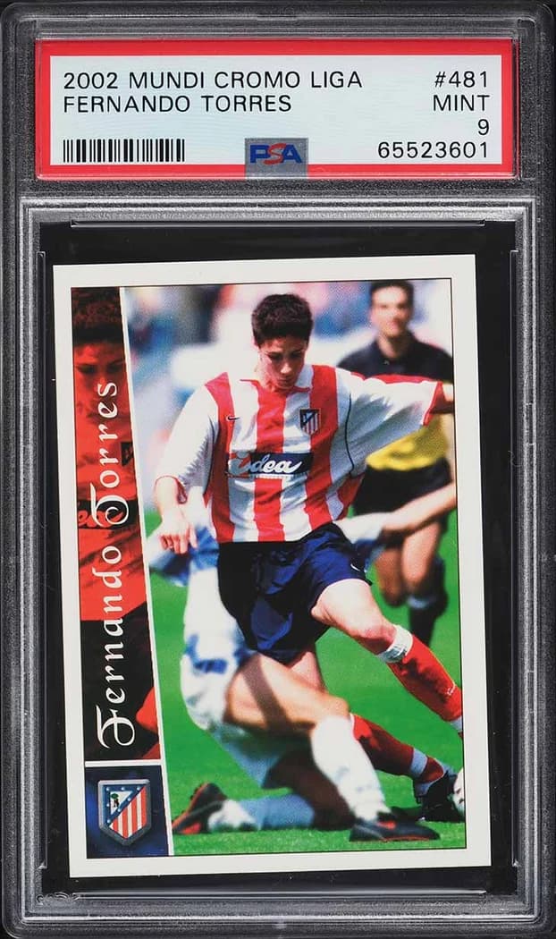 2002 Mundicromo Liga #481 Fernando Torres card front