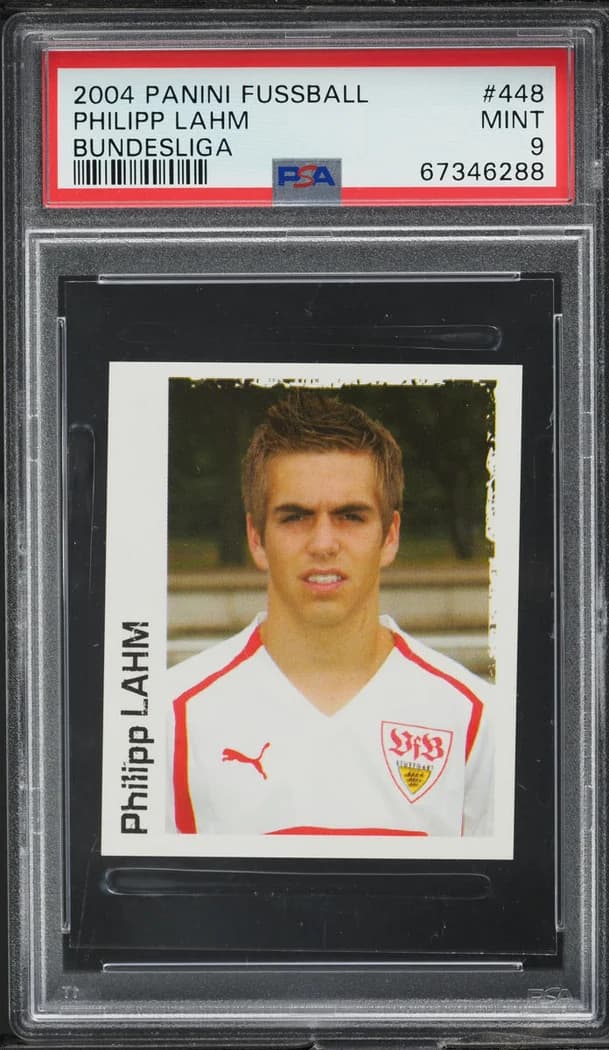 2004-05 Panini Fussball Bundesliga sticker #448 Philipp Lahm sticker front