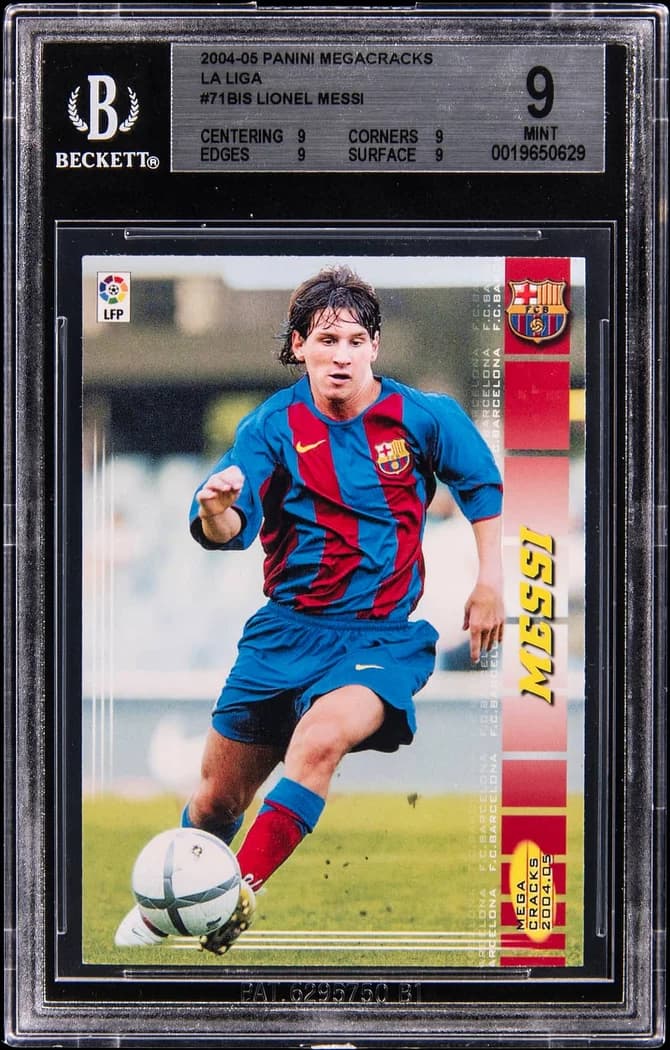 2004-05 Panini Sports Megacracks #71BIS Lionel Messi card front